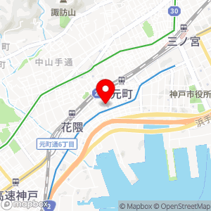 KF-Park 神戸栄町通の地図