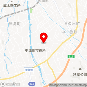 ファミリーマート 新中津川中村店の地図