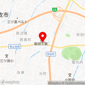 セブン-イレブン 小牧村中新町店の地図