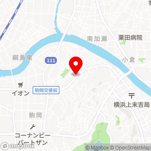 マンマチャオ 鶴見駒岡店の地図
