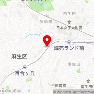 タイムズ 快活CLUB 百合ヶ丘店の地図