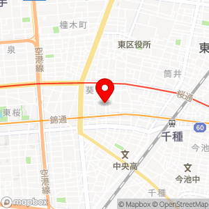 名鉄協商パーキング 葵第3の地図