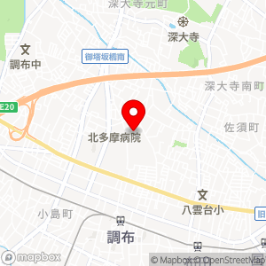 タイムズ 調布ヶ丘第3の地図