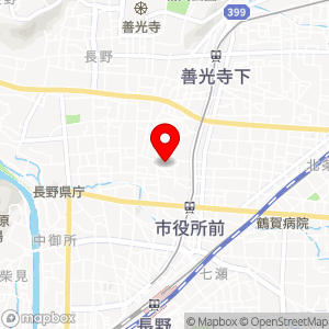 天然かけ流し 権堂温泉 テルメDOMEの地図
