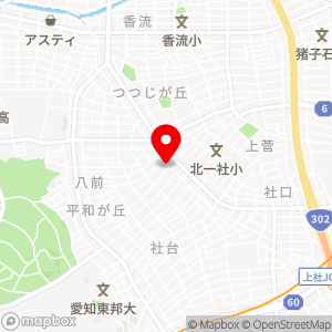 名鉄協商パーキング よもぎ台2丁目の地図