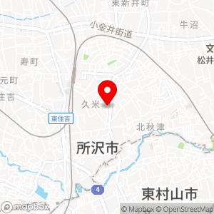 三井のリパーク 所沢北秋津第3の地図