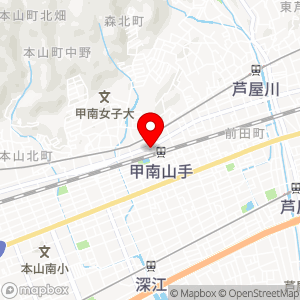 ファミリーマート 甲南山手店の地図