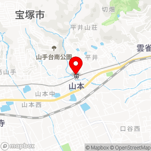 ローソン 阪急山本駅北店の地図