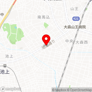 ローソン 大田中央七丁目店の地図