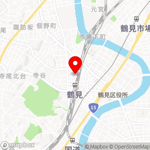 セブン-イレブン 横浜鶴見駅西店の地図