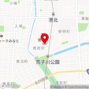 名鉄協商パーキング 港北町2丁目の地図