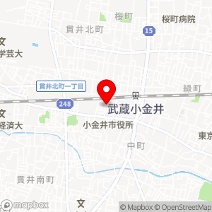 ナビパーク 小金井本町第2の地図