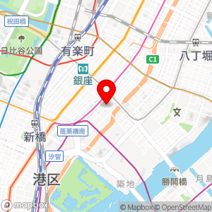 ローソン 銀座五丁目店の地図