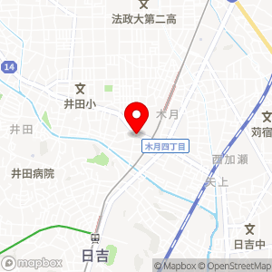 ローソン 中原木月三丁目店の地図