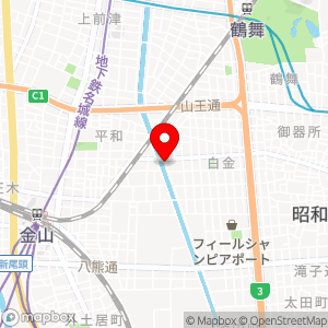エイブルパーキング 福江2丁目の地図