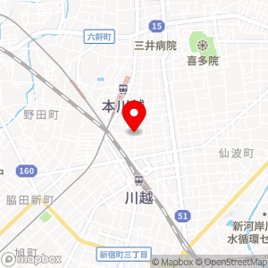 タイムズ 川越脇田町の地図