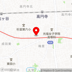セブン-イレブン 高円寺ルック店の地図