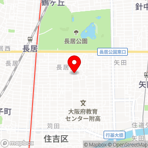 セブン-イレブン 大阪長居東1丁目店の地図