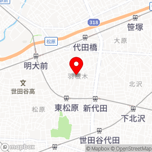 セブン-イレブン 世田谷羽根木店の地図