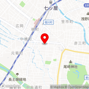 山崎太可堂駐車場の地図