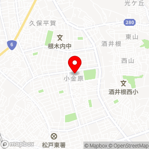 京成ストア 小金原店の地図