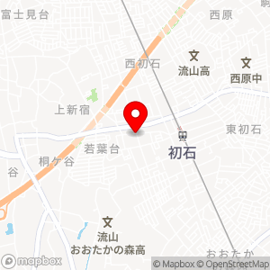 ファミリーマート 流山初石店の地図