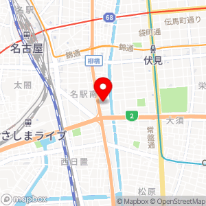 いずみパーキング 名駅南2丁目（エディオン名古屋本店）の地図