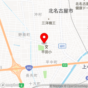 喫茶リブロン駐車場の地図