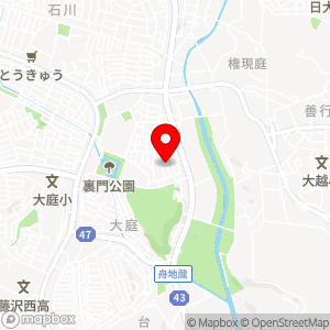 アメニティーパーク 藤沢大庭の地図
