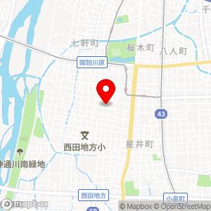 サン・ラファエル駐車場の地図
