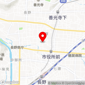三井のリパーク 長野鍋屋田第2の地図