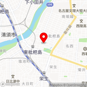 セブン-イレブン 名古屋枇杷島1丁目店の地図