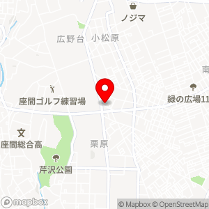 スペース24 チケパ 座間ひばりが丘第1の地図