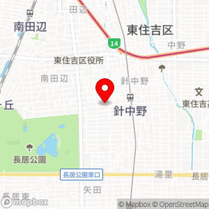 ファミリーマート 東田辺三丁目店の地図