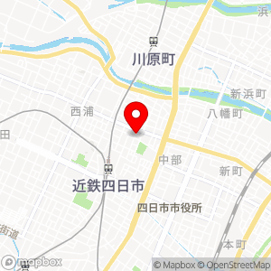 名鉄協商パーキング 四日市第2の地図