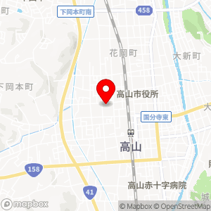 アミカ 高山店の地図