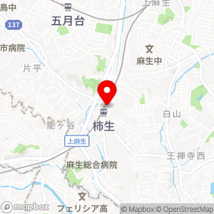セブンイレブン 川崎柿生駅前の地図