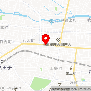 名鉄協商パーキング 八王子1号の地図