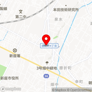 ファミリーマート 朝霞膝折三丁目店の地図