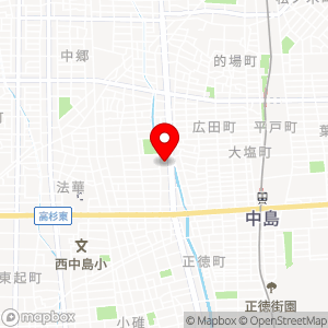 ヤマナカ 新中島フランテ館の地図