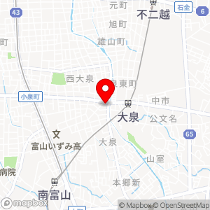 ローソン 富山大泉本町二丁目店の地図