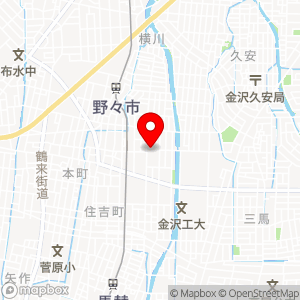 ファミリーマート 野々市工大前店の地図