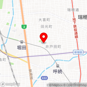 三井のリパーク 佃町の地図
