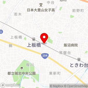 モコモコ ときわ台店の地図