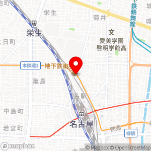 名鉄協商パーキング 牛島第8の地図