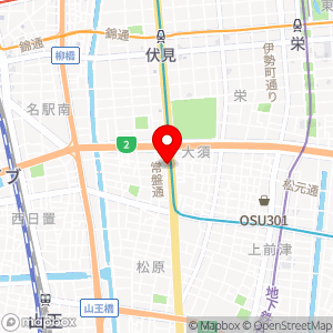 ファミリーマート 伏見通大須店の地図