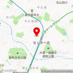 ショウワパーク 中川中央1丁目の地図