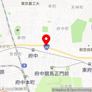ローソン 府中町二丁目店の地図