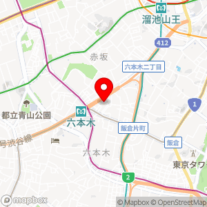 三井のリパーク 六本木3丁目の地図