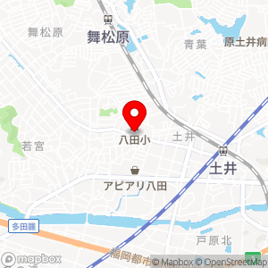 セブン-イレブン 福岡八田2丁目店の地図